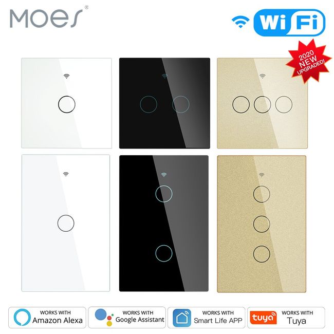 Smart Light Switch with Remote Neutral Required (US Version)