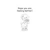 Suzy's Zoo Get Well Card 6-pack 10332
