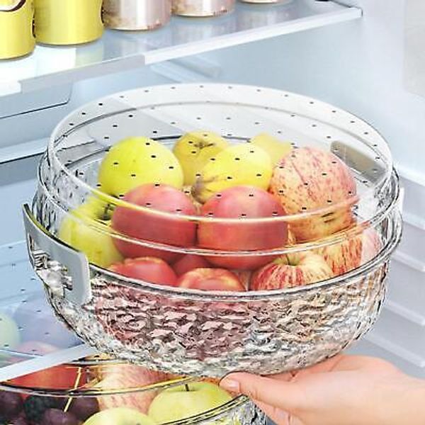 Fruit Washing Drainer Box Multipurpose Fruit Holder for Candy Dessert Snacks