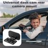 2pcs Dash Cam Mount, Universal Rear View Camera Bracket for Backup View, Easy to Install Mirror Mount for Reverse Camera