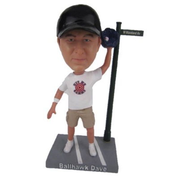 Dave Davison Ballhawk Dave Chicago Bobblehead