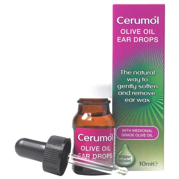 Cerumol Olive Oil Ear Drop, 10 ml (Pack of 1)