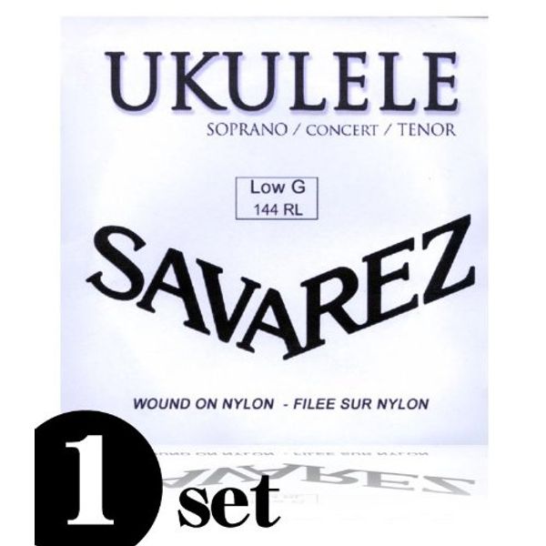 Savarez (Mackerel Sleevless) 144rl Low – G (Ukulele Low G Wound String) Tuning Stabilization and Fast.