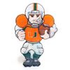 Miami Florida Hurricanes Light Up Car Window Player