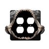Off The Wall Plates - Shark Jaws - Double Gang Outlet