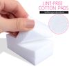 900pcs Lint Free Nail Wipes Pads with Plastic Bottle, FANDAMEI 1pcs 100ml Gel Polish Remover Pump Dispenser and 2 Packs Gel Acrylic Polish Remover Cleaner Cotton Pads, UV Gel Soak Off Clean Wipe