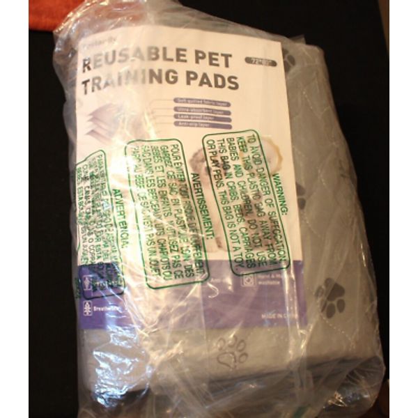 New Reusable Pet Training Pads 72" x 80" Quilted Fabric Leakproof Machine Wash