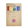 7 Chakra Taper Scented Candles Set