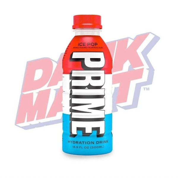 NEW PRIME HYDRATION DRINK ICE POP FLAVOR