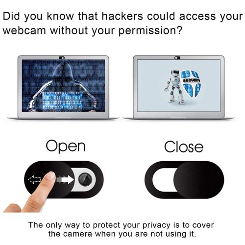 Fonus Privacy Camera Cover Security Blocker Compatible with Motorola Razr Ultra (2025), Webcam Closure Black