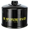 HiFloFiltro HF160RC Black RC High Performance Premium Oil Filter, Single