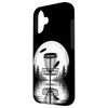 Retro Frisbee Golf Basket Silhouette Disc Golf Case for iPhone 16