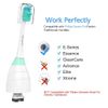 Replacment Brush Heads Compatible with Philips Sonicare E-Series Essence, Xtreme, Elite, Advance, and CleanCare Electric Toothbrush, Toothbrush Replacment Heads Refills, 6 Pack