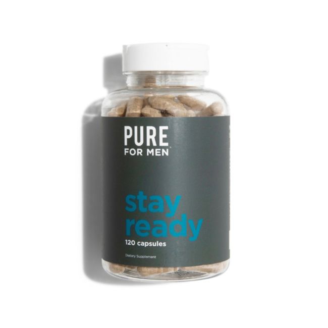 Pure for Men Stay Ready Fiber Supplement 120 Capsules