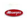 Moon Eyes Oval Patch (Red Base)