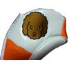 Dog Embroidered Magnetic Utility Head Cover (Orange)