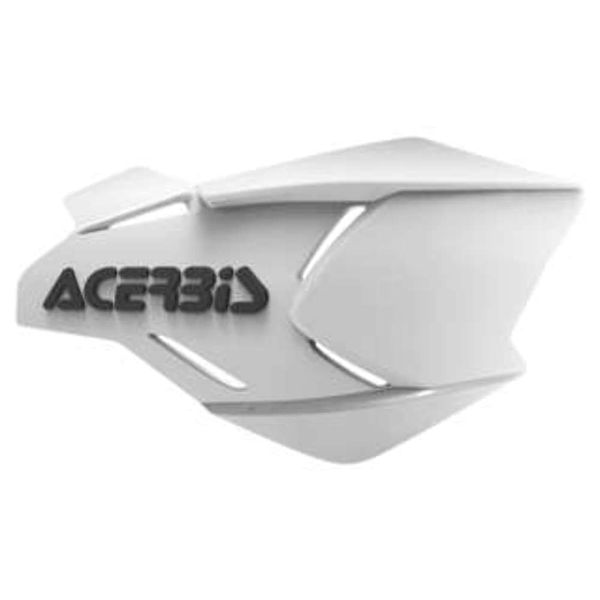 Acerbis 2634651035 Replacement Shield for X-Factory Handguards - White/Black