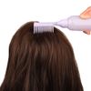 UNVOJL 2 Pack Root Comb Applicator Bottle Hair Dye Dispensing Bottle with Scale for Home Salon (Purple)
