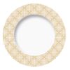 EXCELSA Enjoy Dinner Plate, 10.6 inches (27 cm) (Cream)