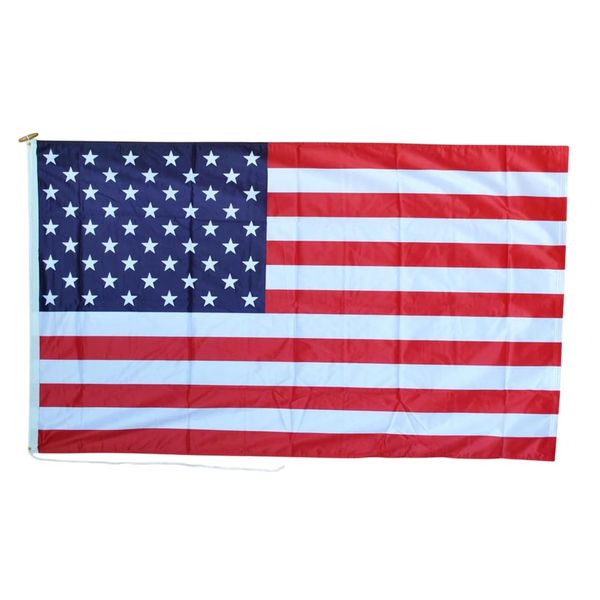 USA Heavy Duty Durable Flag 5 x 3 FT With Rope & Toggle FlagSuperstore