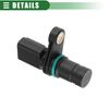 X AUTOHAUX Engine Crankshaft Position Sensor, for Mini Cooper S One, ABS, Black