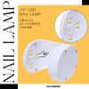 COLORBIRD LED & UV Light Mini Gel Nail Temporary Nail Light Resin Curing Light