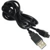 Assecure Extra Long 3 Meter (3M) Controller Charger Charging Cable Lead for Playstation 3 (PS3) PSP.