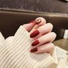 Set of 24 Medium Length Nail Tips for Wedding Party After-Party Wedding Nail Tips