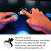 Rebower Game Push Buttons LED Light with Micro Switches for Arcade Game 60mm