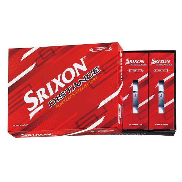 Dunlop Golf Balls SRIXON DISTANCE9 2022 1 Dozen (Pack of 12) White