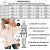 ASOMI Women's Knitted Jumper, Striped Chequered: Elegant Turtleneck Pullover, Winter Jumper, Warm Autumn Knitted Jumper, Casual Crew Neck, Colour Block Jumper, Long Sleeve, Fashion Transition Jumper,