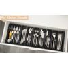 Kutesna 15 PCS Interlocking Desk Drawer Organiser Separator for Office,Bathroom,Kitchen,Makeup