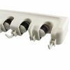 Indoor&Outdoor Mop Holder 5 Position with 6 Hooks PP Material Portable Holder