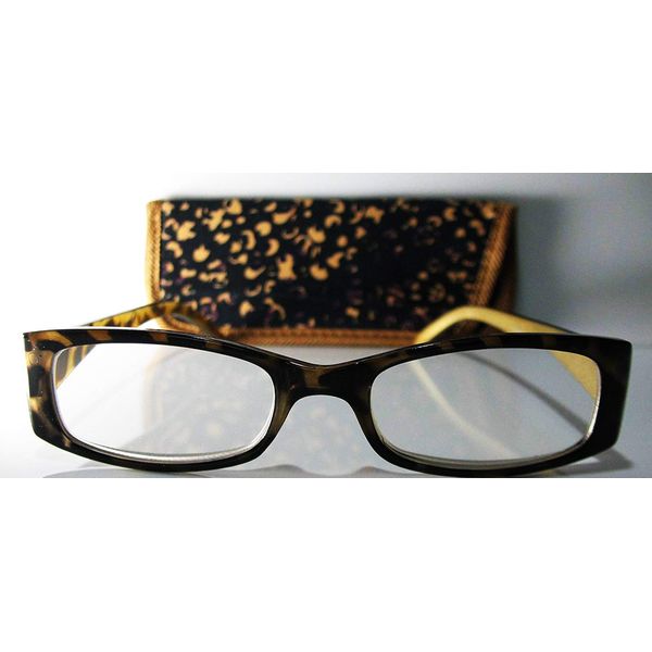 Foster Grant Simply Specs Layla Reading Glasses Tortoise 1.50