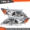 Labwork Headlight For 2010-2011 Toyota Camry Halogen Reflector Chrome Right&Left