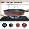 Nonstick Frying Pan Set, Stone Skillet Set, Omelette Pan Cookware Set, Induction