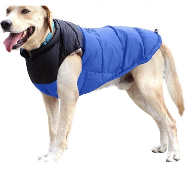 Beirui Waterproof medium Dog Coats Winter Warm Padded Pet Snow puffer jacket M