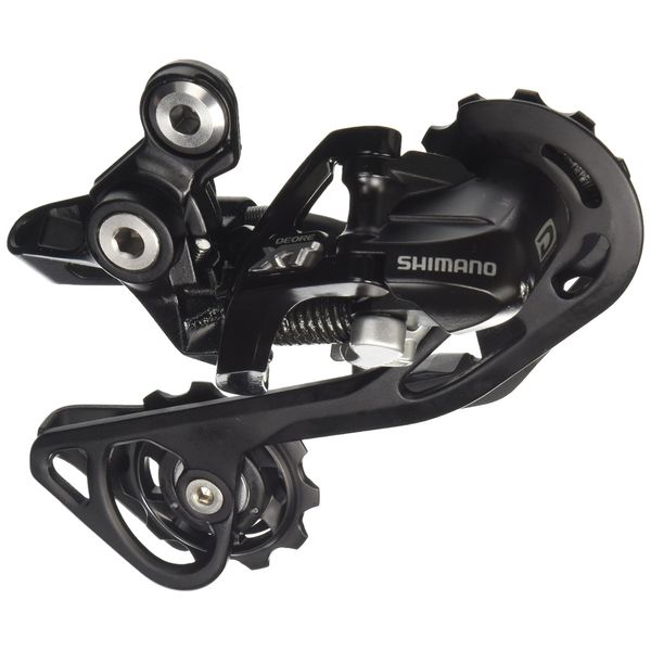 SHIMANO Unisex Deore Xt Shadow Schaltwerk, Schwarz, Einheitsgröße EU