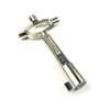 TPM Go Lock Cylinder Gauge Cam,Construction Master Key Measuring Tools, Building Keys,Locksmith Pick Key (B Tool)
