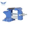 4.5" Heavy Bench Vise with Anvil Swivel Locking Base Table top Clamp Workbench