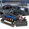 Wireless 4 Gang Switch Panel Auxiliary Circuit Control Relay System Pickup 12V