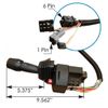 INTERNATIONAL TURN SIGNAL SWITCH   #3566942C91