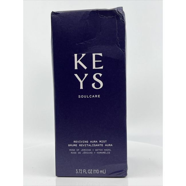 Keys Soulcare Reviving Aura Mist 3.72 oz Alicia Keys Rose Witch Hazel Full Size