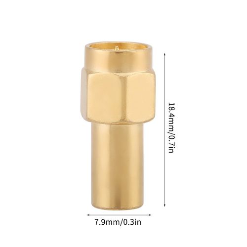 5pcs Coaxial Terminators SMA Male Connector RF Coaxial Matched Terminator Termination Load 50 Ohm 2W SMA Terminator