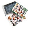Cobble Hill 1000 Piece Puzzle - Chicken Quotes - Sample Poster Included