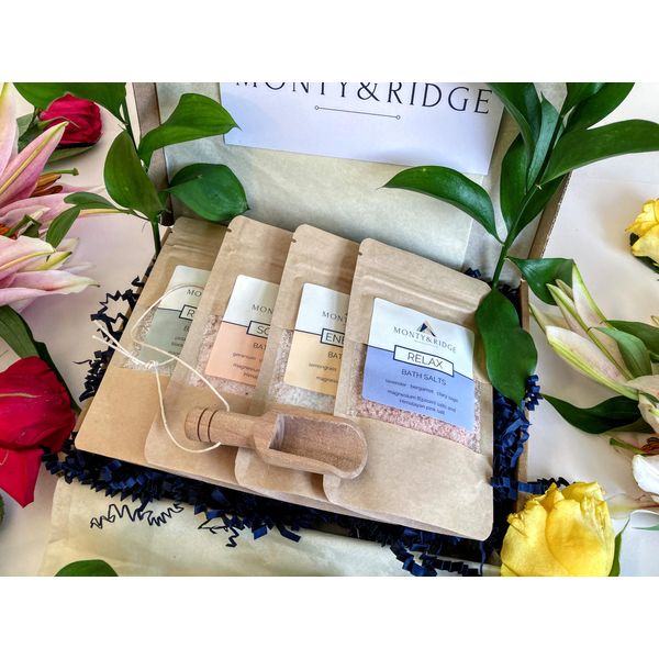 Bath Salts Variety Letterbox Gift Box