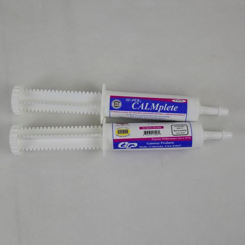 SU-PER CALMplete Horse Calmer Paste - Helps Maintain Calmness & Balanced Behavior - Calming Paste for Horses - 80CC, (2 Pack)