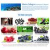 Elizavecca Marine Collagen Ample - Collagen Serum/Functionality for Improvement of Wrinkles and Contains Marine Collagen Extracts/Collagen Essence/Water Serum before and after