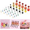 Allazone 59 PCS Polymer Clay Cutters Set, 5 PCS Blade, 40 Round Slicing Tools, Plastic Scraper, DIY Modeling Tool