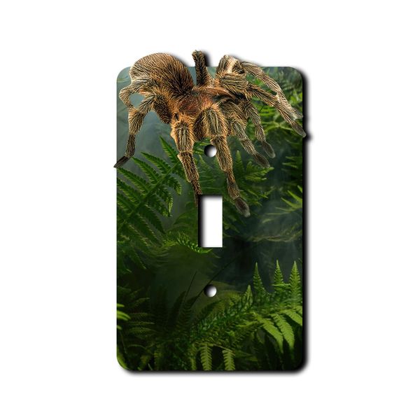 Off the Wall Plates - Tarantula Spider Decorative Acrylic Electrical Cover - Single Light Switch